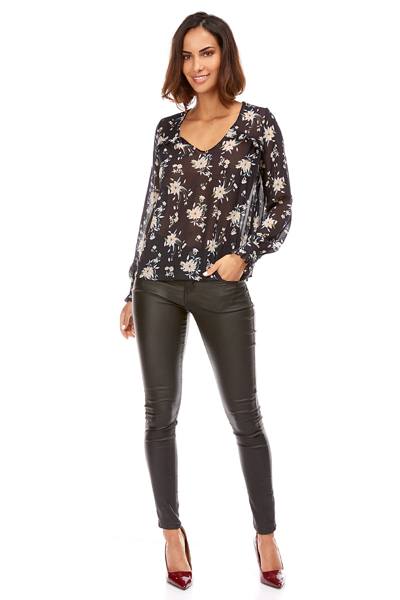 BY ANGELE Sort SIGRIDBA Bluse