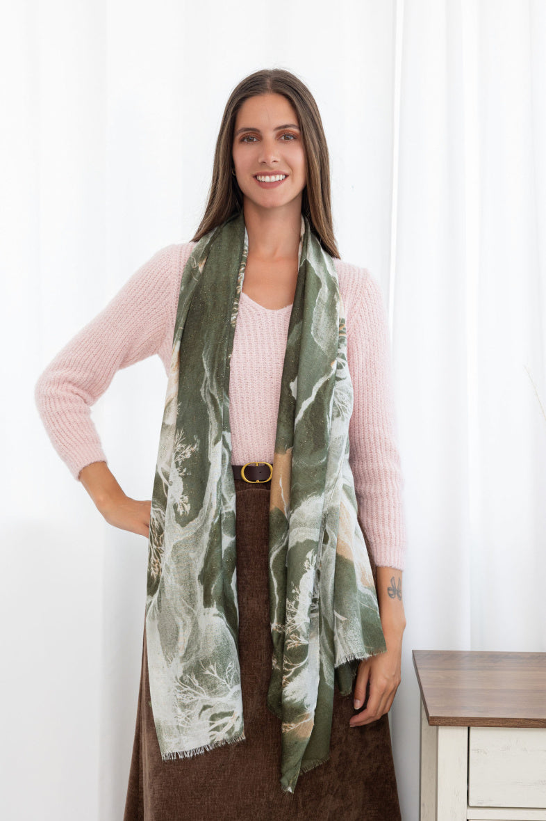 AV ANGELE Brun LILLYBA Scarf