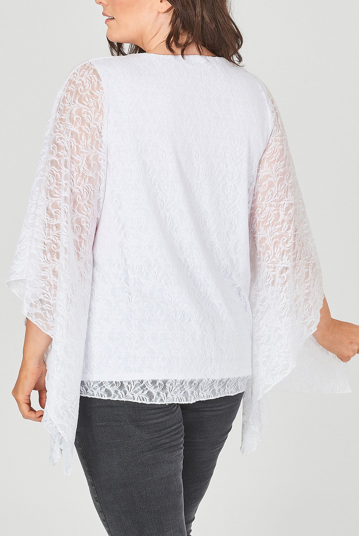 BY ANGELE Hvid ZØSSBA Bluse