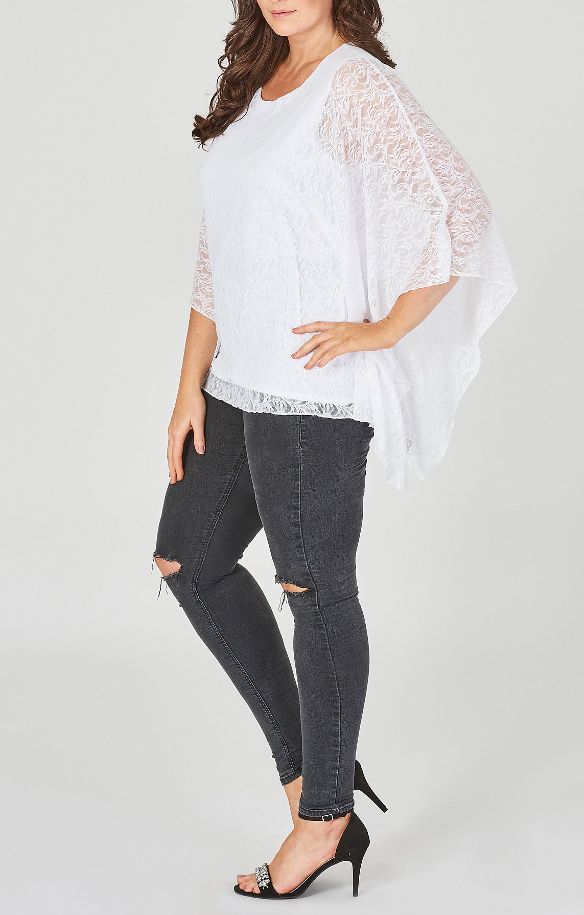 BY ANGELE Hvid ZØSSBA Bluse