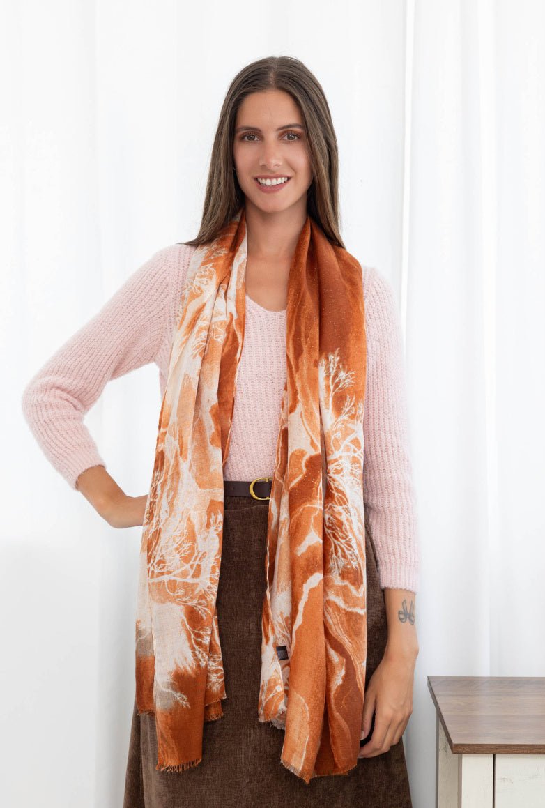 AV ANGELE Brun LILLYBA Scarf