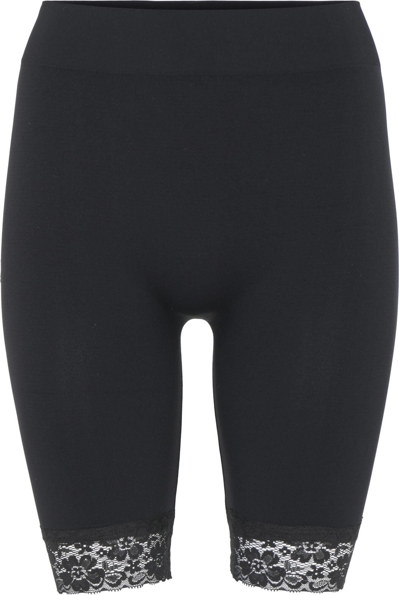 DECOY Black Long Shorts w/lace