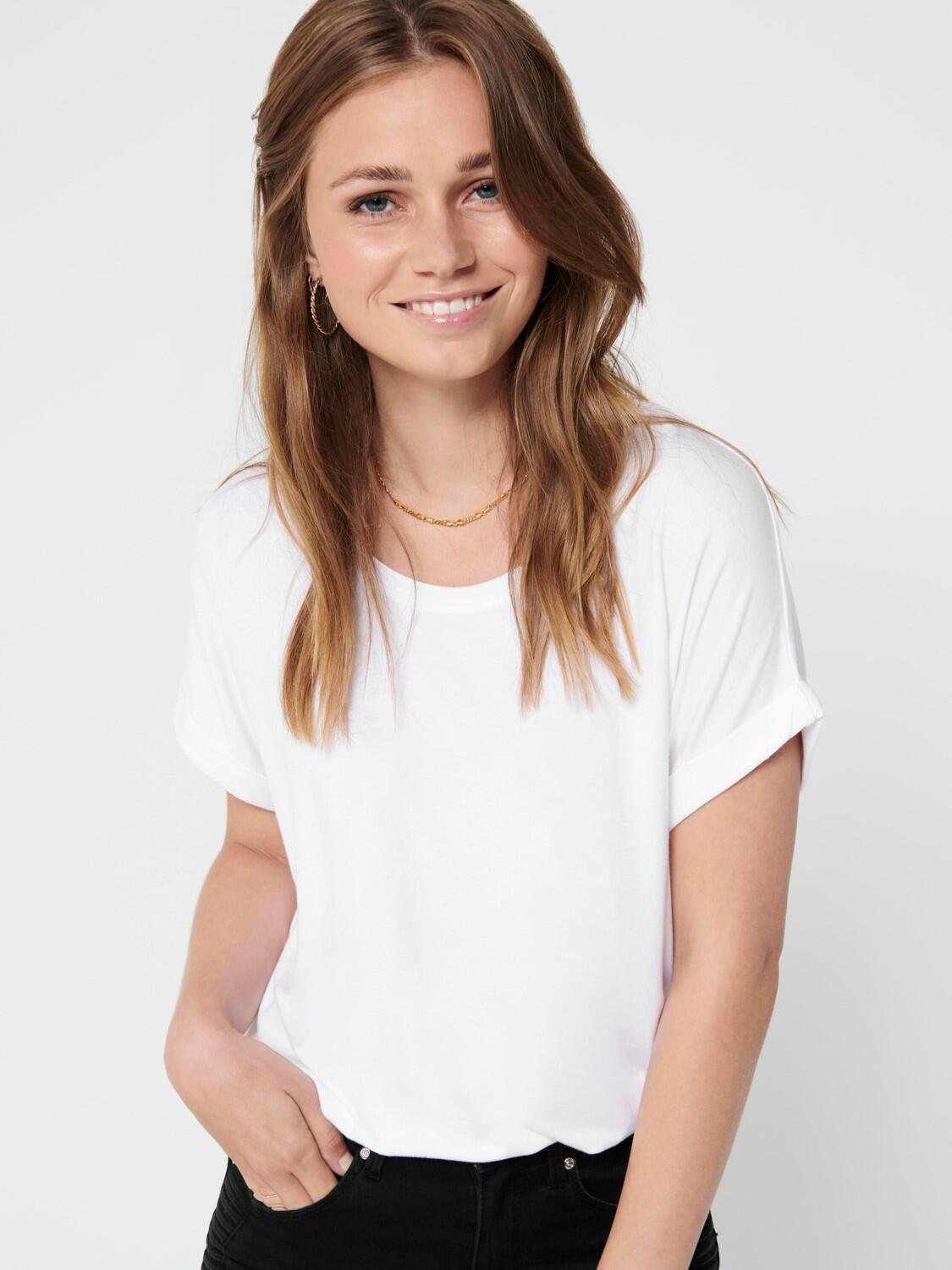 ONLY White ONLMOSTER Top