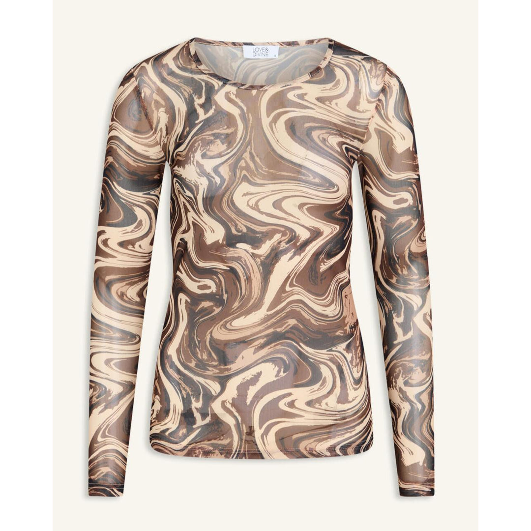 LOVE & DIVINE Choco Wave Love660-12 Top