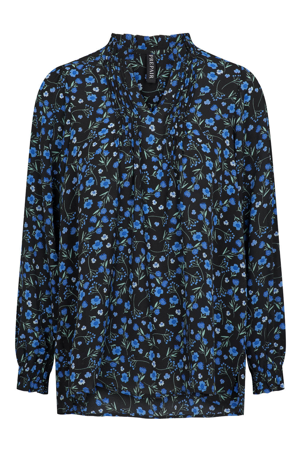 PREPAIR Black Korfu Bluse