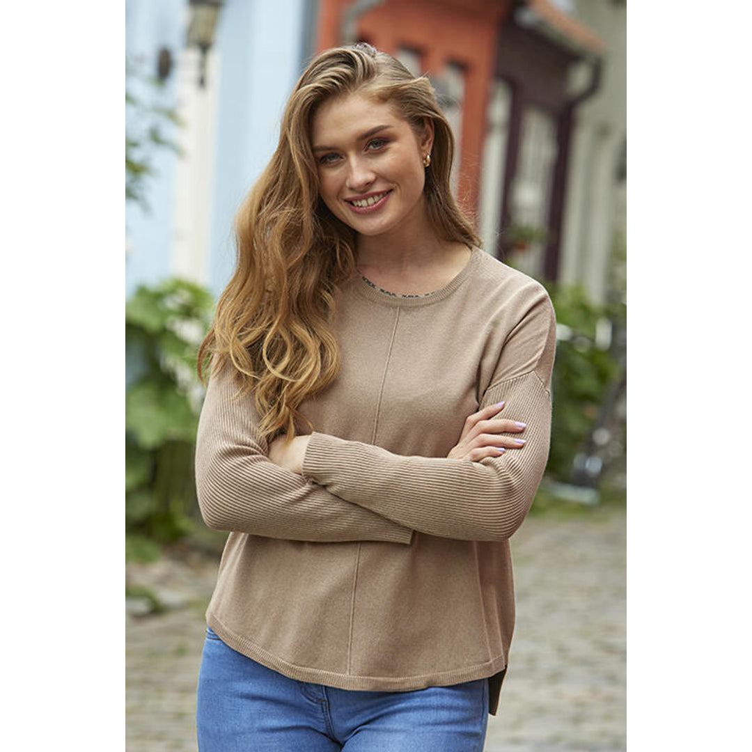 ZE-ZE Sand NORMA521 Pullover