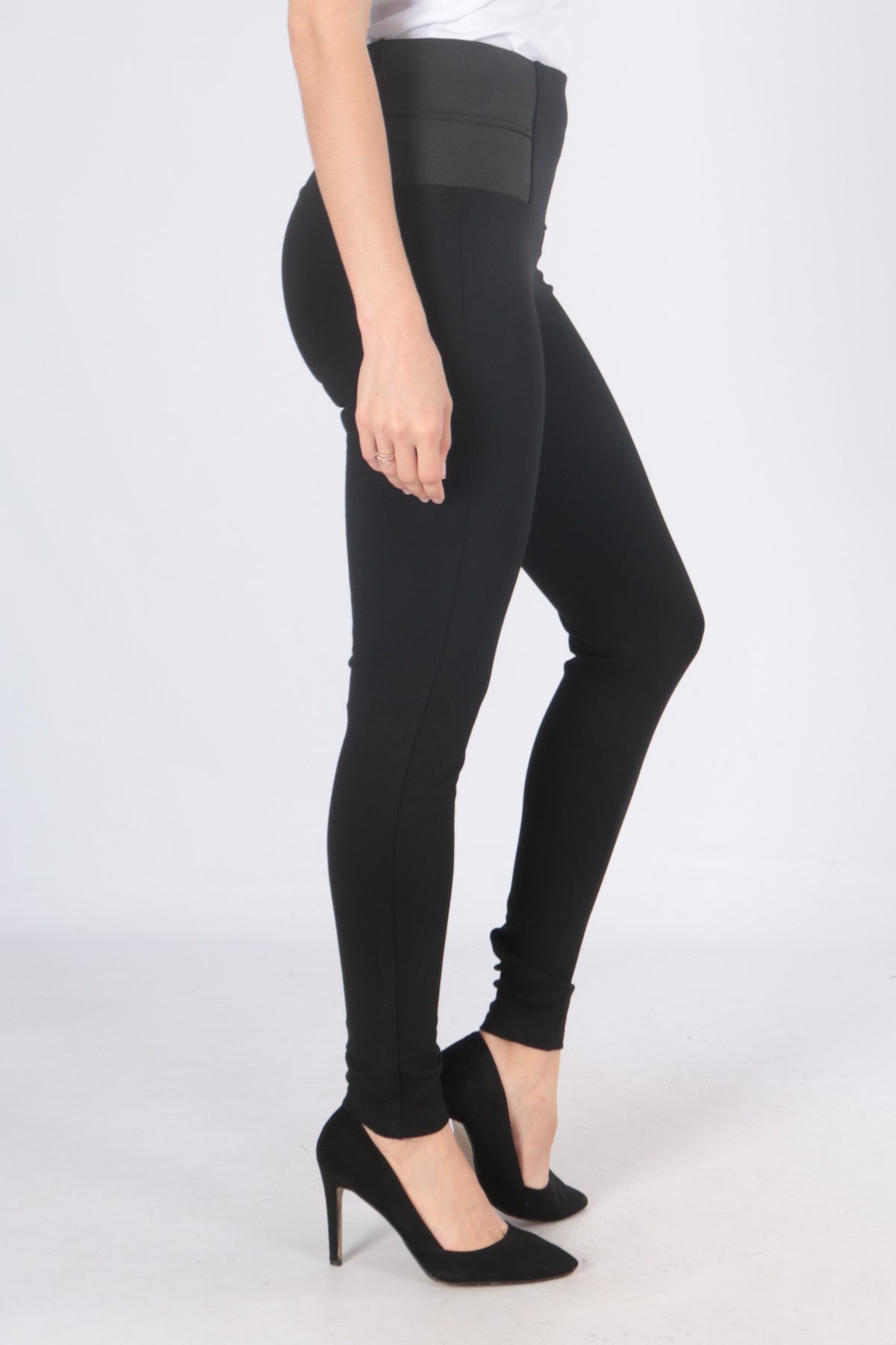 BY ANGELE Svarte LULLABA Shape Up Leggings