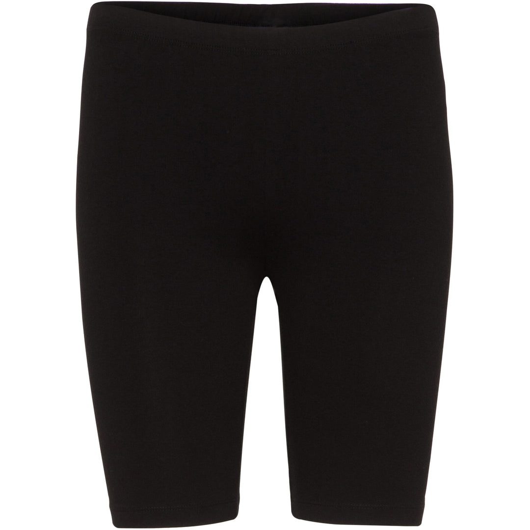 DECOY Black Viscose Stretch Shorts