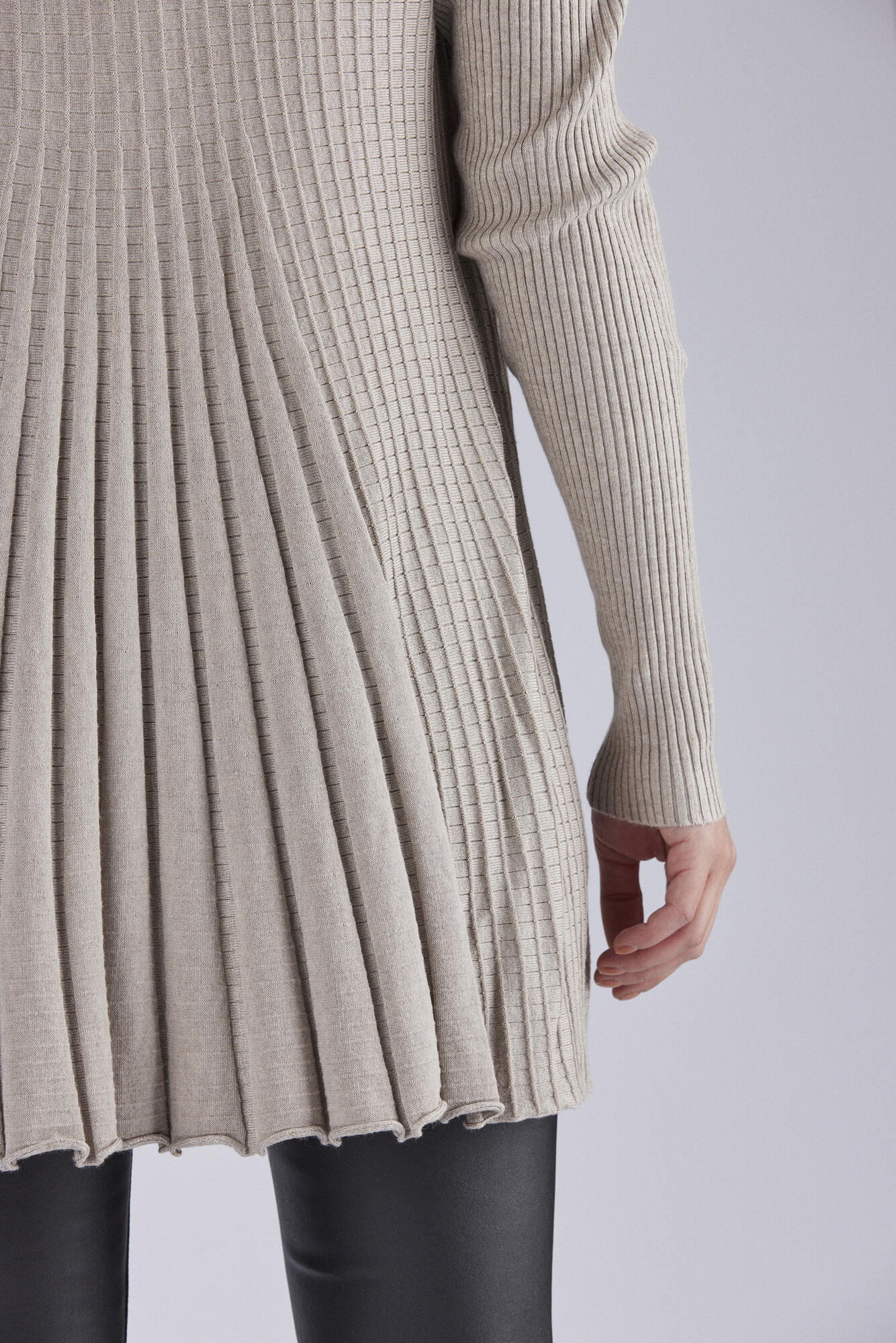 FREEQUENT Mushroom Melange FQCLAUDISSE-L-CAR Cardigan