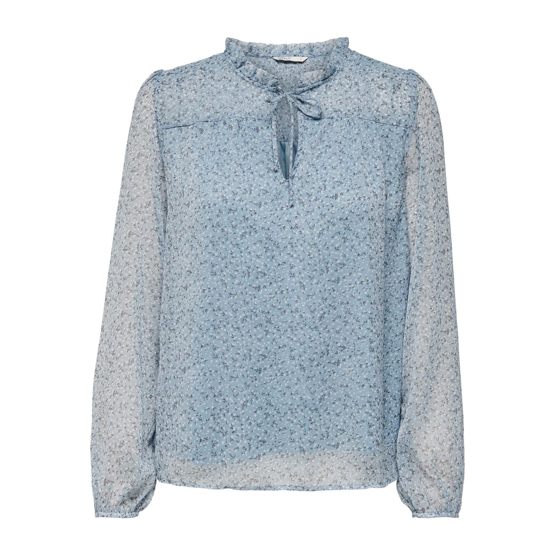 ONLY Dusty Blue ONLDITSY Bluse