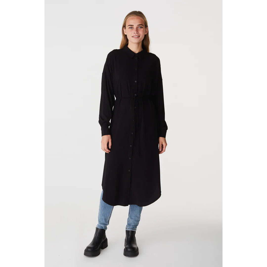 SOFT REBELS Svart SRFreedom Shirtdress