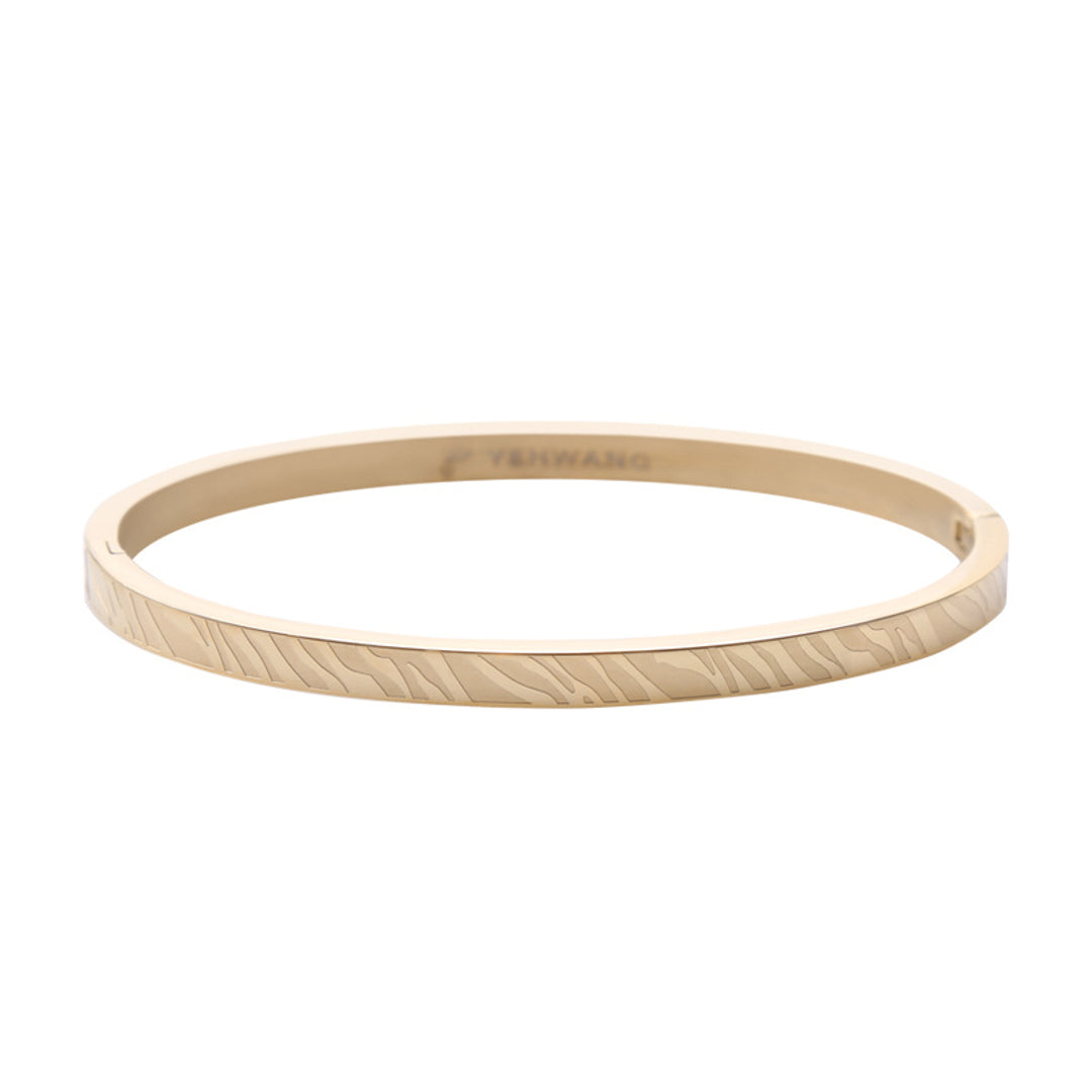 Armband med sebra-struktur