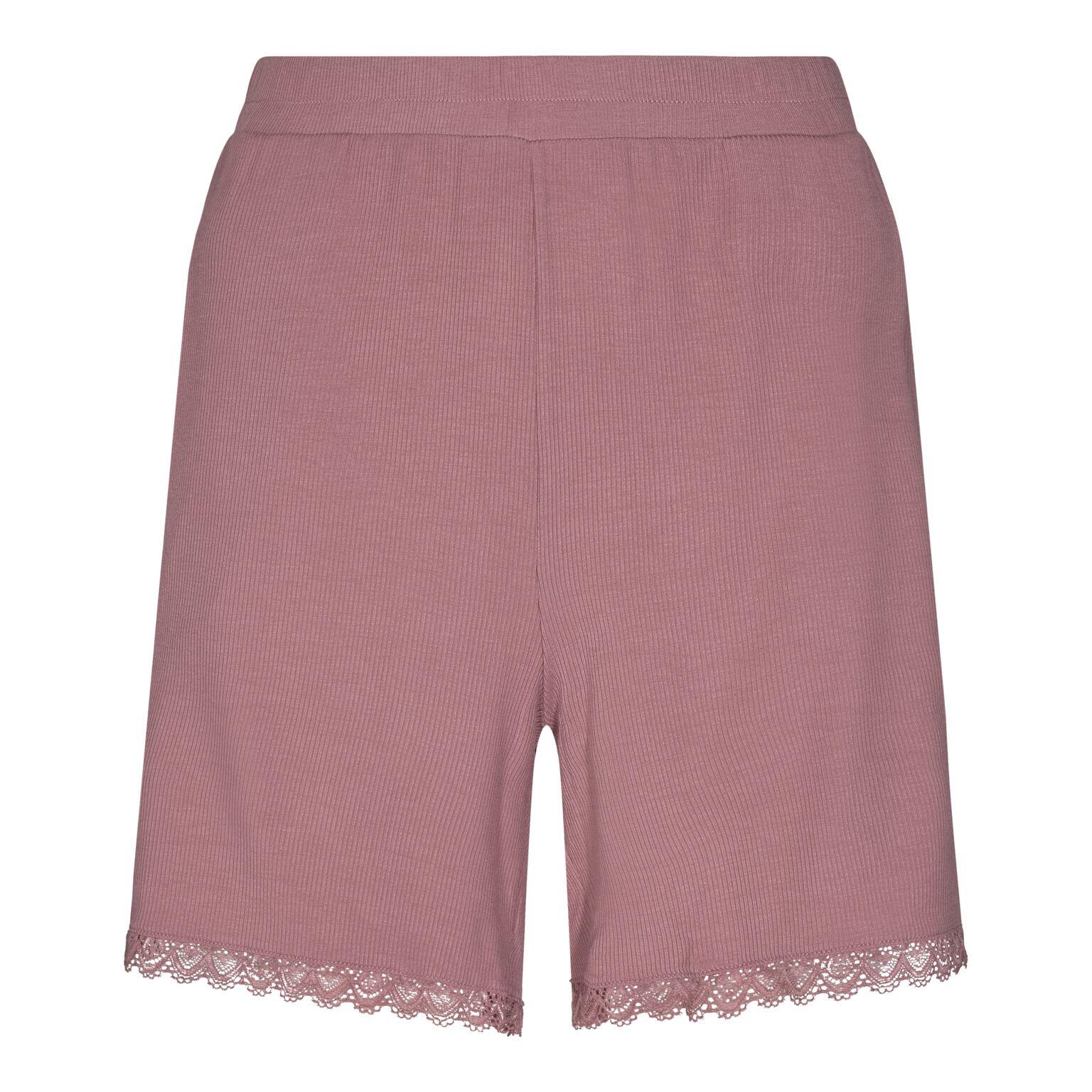 LIBERTÉ Old Rose Natalia Lace Shorts