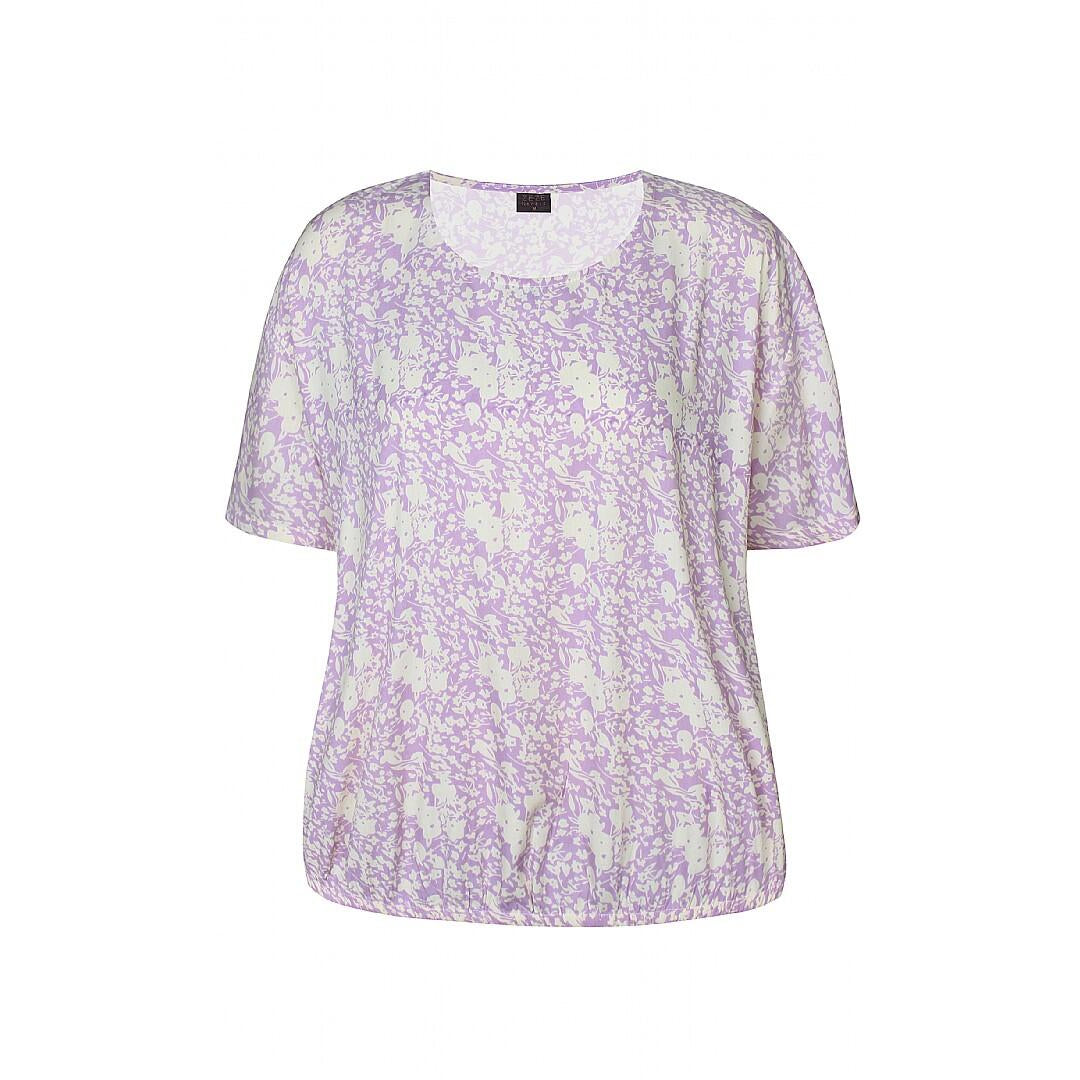 ZE-ZE Purple Breeze RELLY 570 S/S Bluse