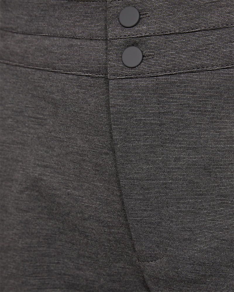 FREEQUENT Dark Grey Melange FQNANNI Ankel bukser