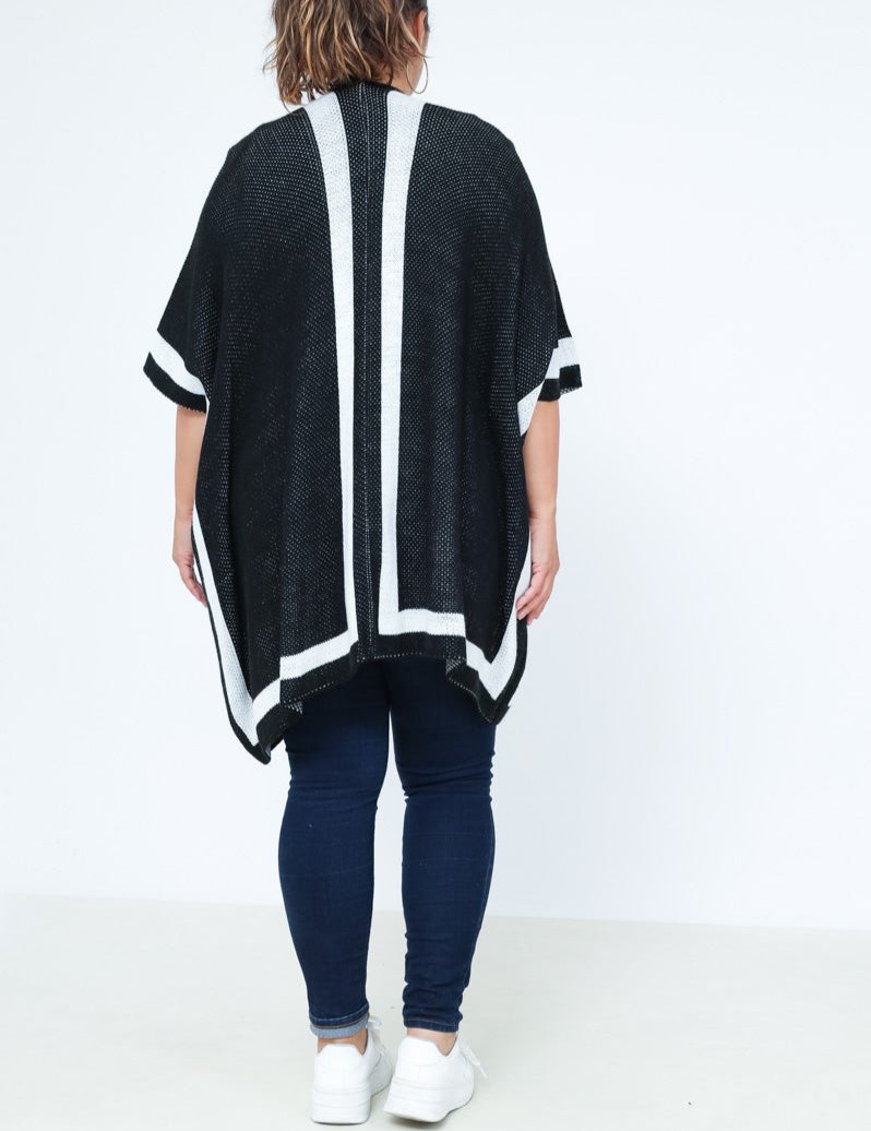 BY ANGELE Sort TACHABA Strik Cardigan