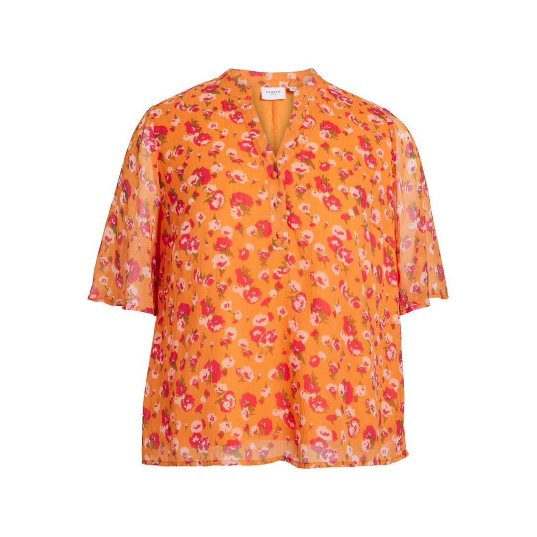 EVOKED VILA Autumn Sunset VIFALIA Top