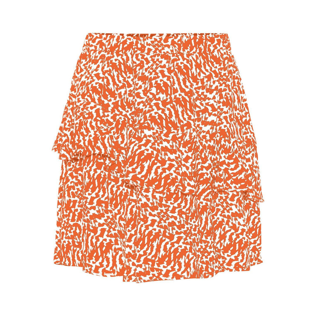VERO MODA Mandarin Orange VMOHANNA Nederdel