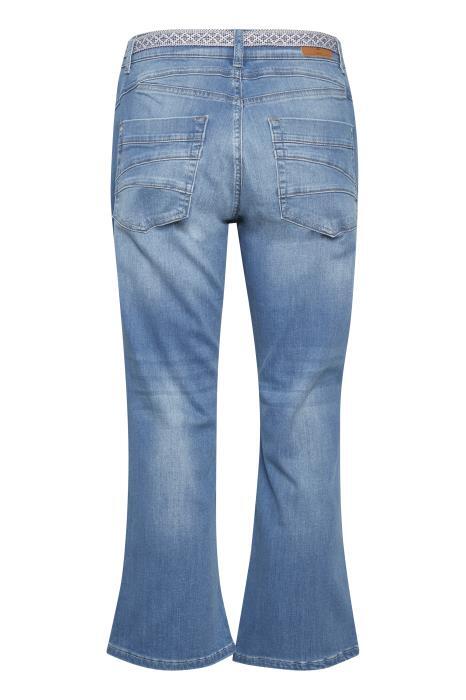CREAM Blue Denim CRFie Flared Jeans