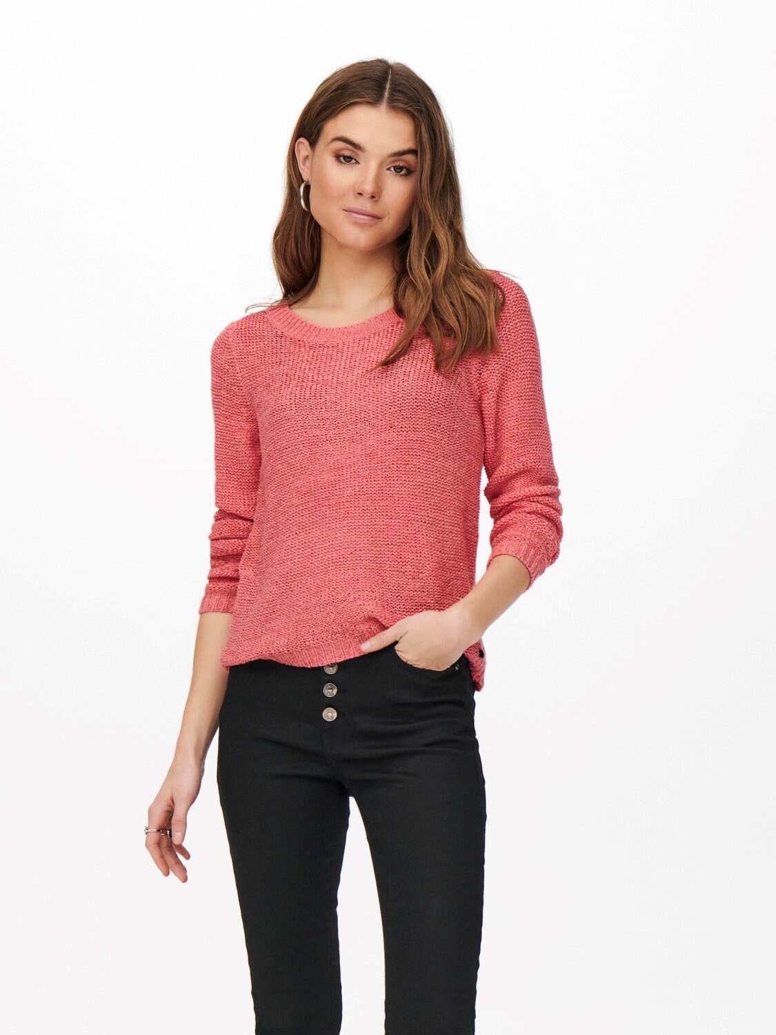 ONLY Tea Rose ONLGEENA Stickad Pullover