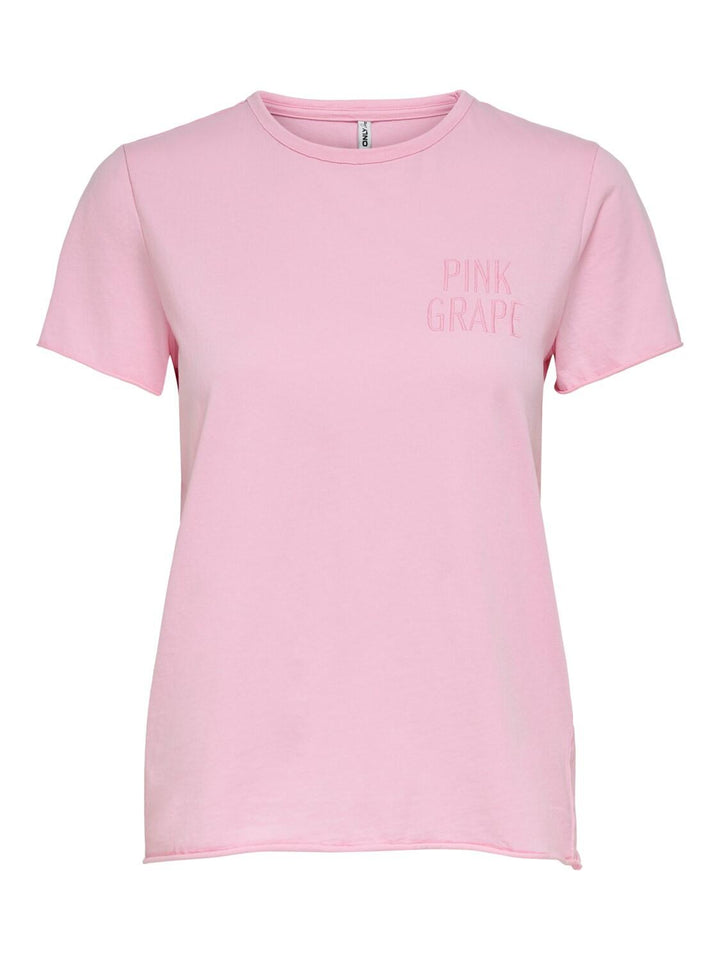 ONLY Lilac Sachet Pink ONLFRUTTI Life T-Shirt