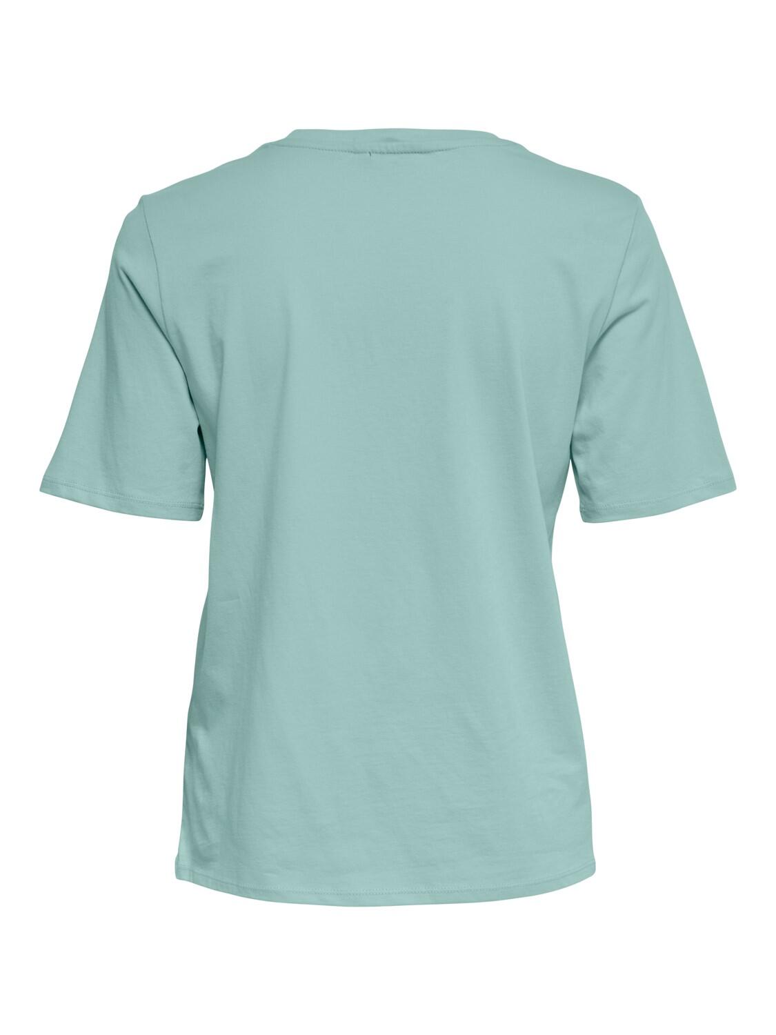 ONLY Harbor Grey ONNLNEW Life T-shirt